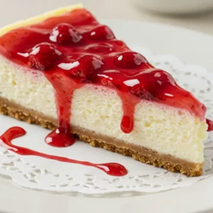 What’s the Secret to a Rich, Creamy Raspberry Cheesecake  